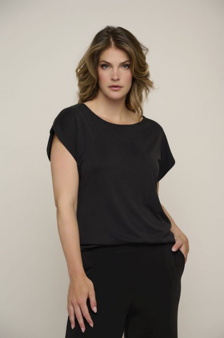 Short sleeve top - Black
