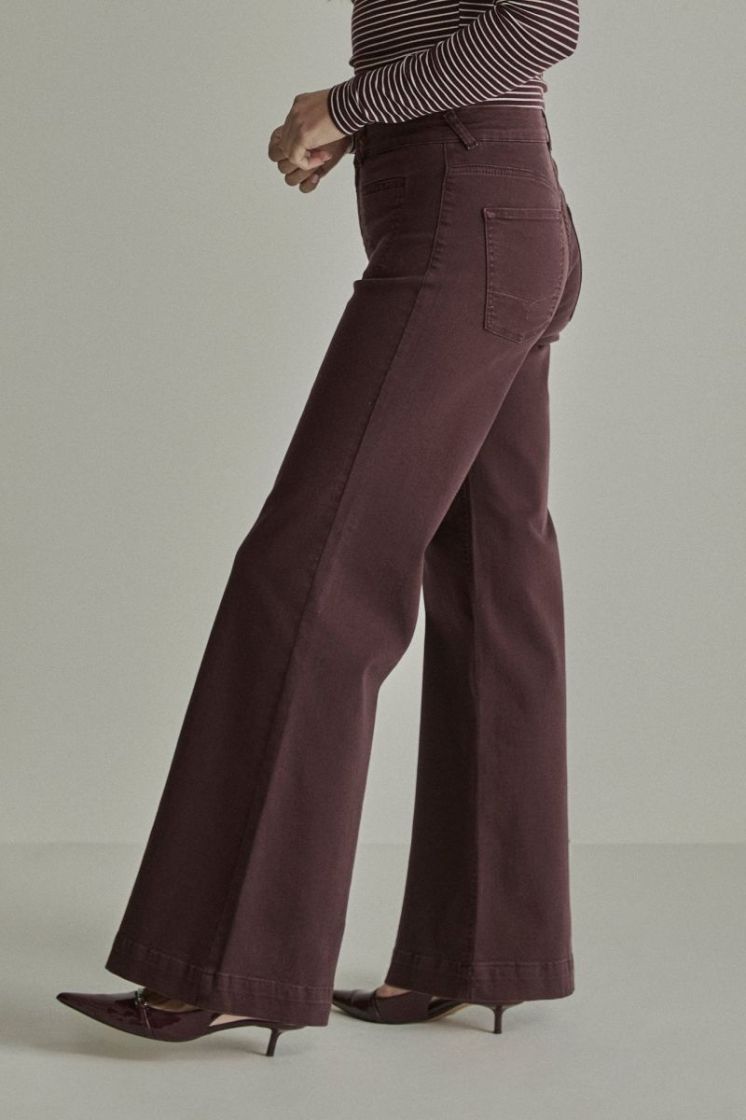 Sharon (Pocket) Wonder Comfort 434 Burgundy Re