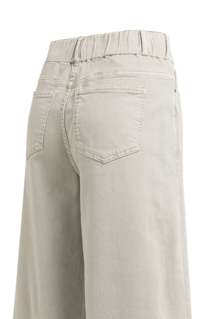 Loose fit denim w. special wai 99027 MID GREY