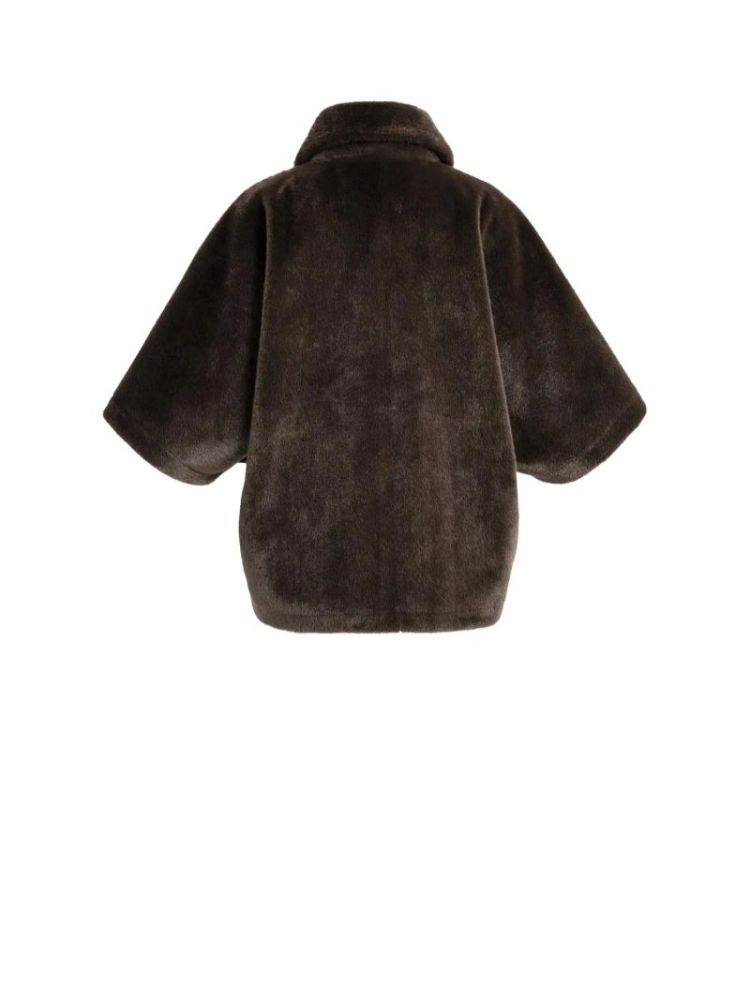 Oversized reversible faux fur  90840 DELICIOSO