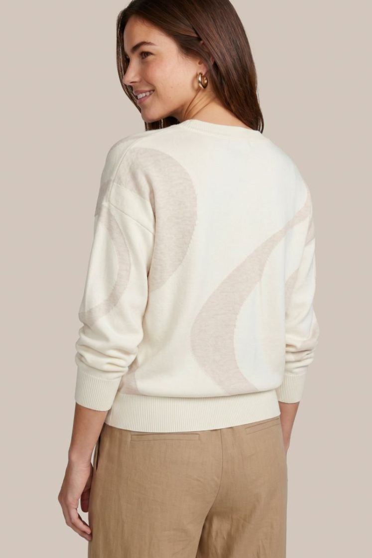 Alix knit pullover 016014 Wool Whi