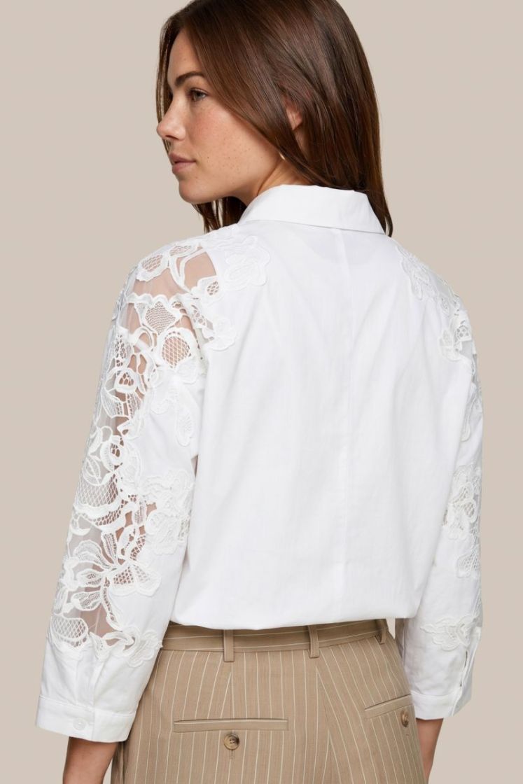 Lacely blouse 011 Offwhite