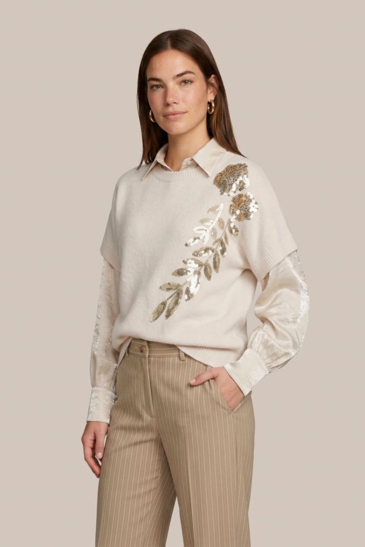 Victoria knit pullover 014 Sand