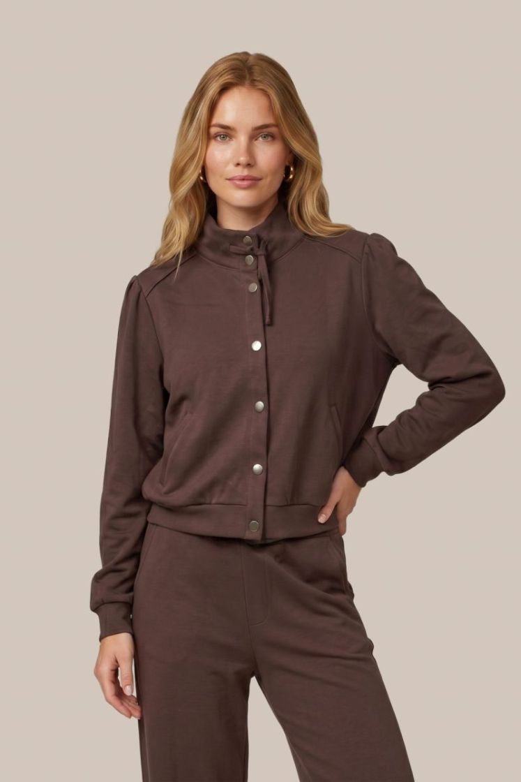 Jovanna jacket 522 Mocha Brown
