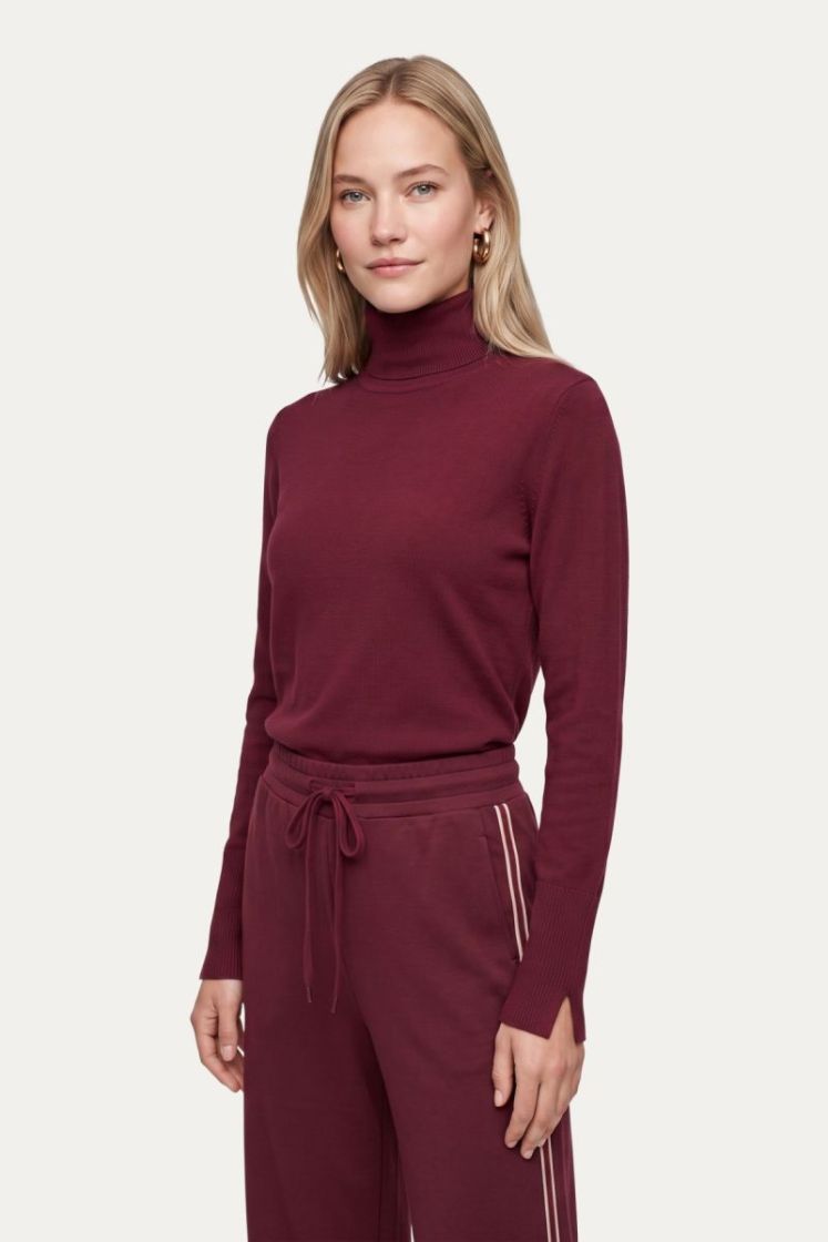 Ambra knit pullover 349 Mulberry