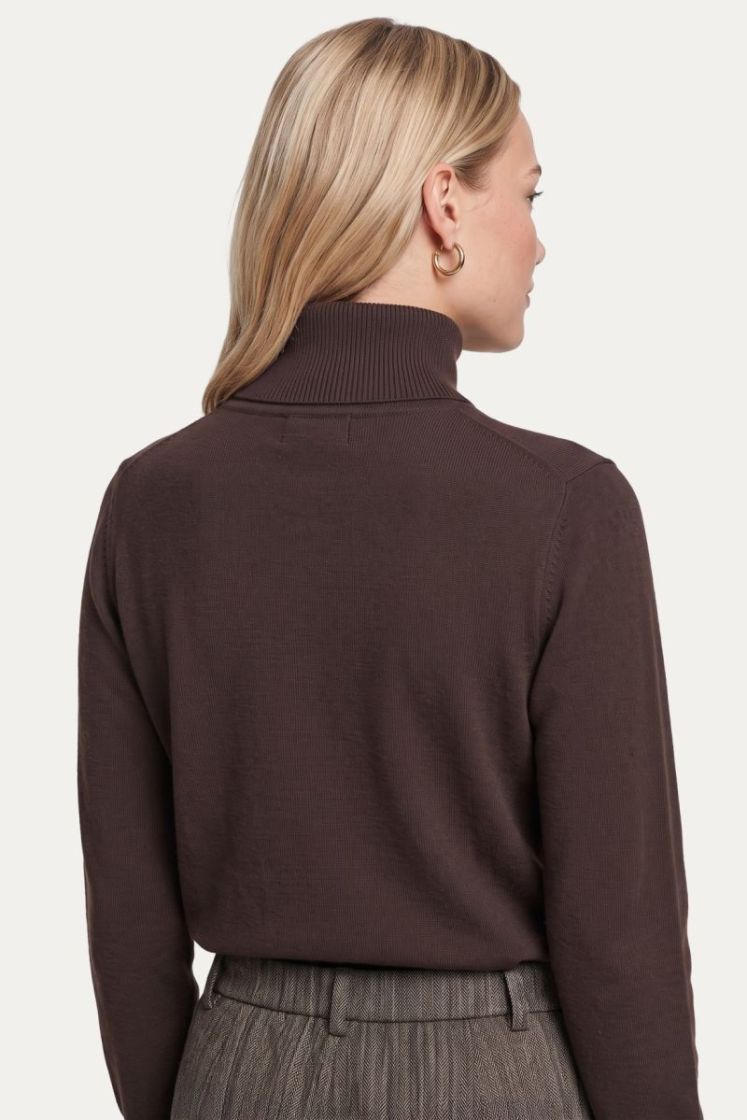 Ambra knit pullover 514 Dark Chocol