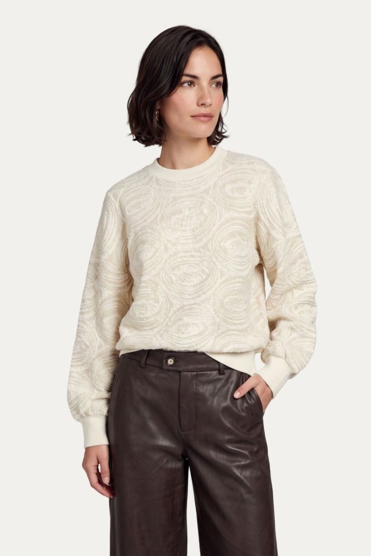 Karmen knit pullover 016014 Wool Whi