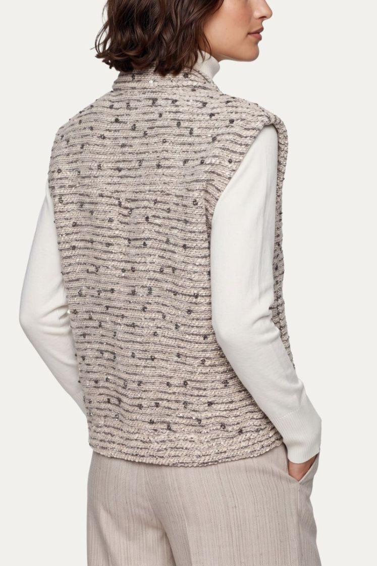 Kamyla gilet 014999 Sand/Col