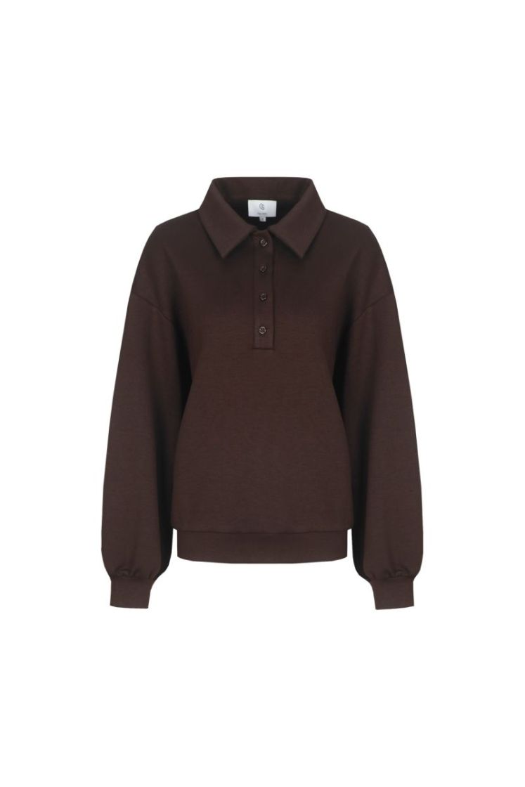 Wes sweater 514 Dark Chocol
