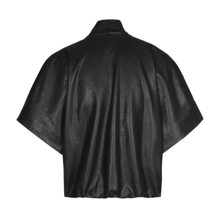 Elegante bomber in vegan leath 10 Black