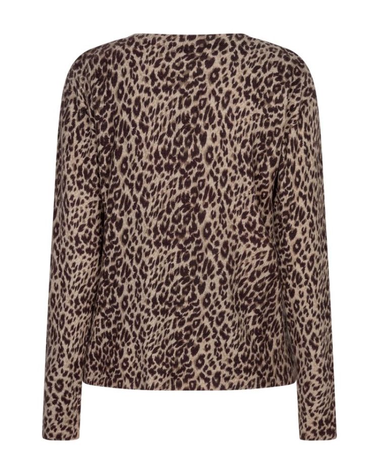 Sweet animal print - burgundy