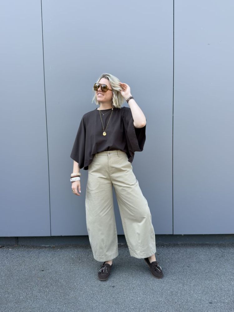 balloon pants taupe
