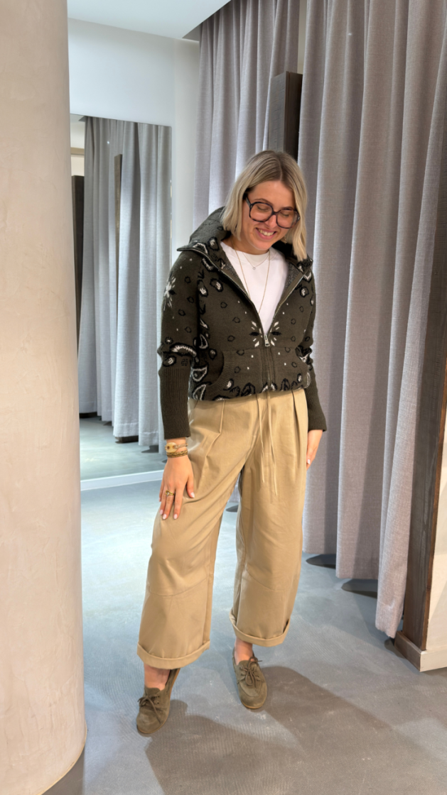 bandana gilet kaki